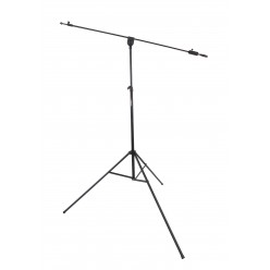 PROEL STAGE PRO300BK Microphone stands&set & accessories duży statyw mikrofonowy z wysięgnikiem i stalową przeciwwagą